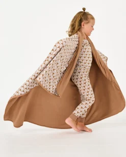 Cloud Blankets|Cloud Blankets<Little Sleepies Large Cloud Blanket® Rust Rainbows