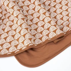 Cloud Blankets|Cloud Blankets<Little Sleepies Large Cloud Blanket® Rust Rainbows