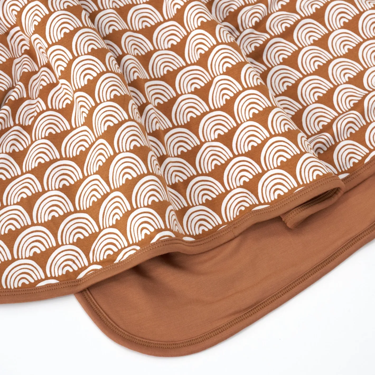 Cloud Blankets|Cloud Blankets<Little Sleepies Large Cloud Blanket® Rust Rainbows