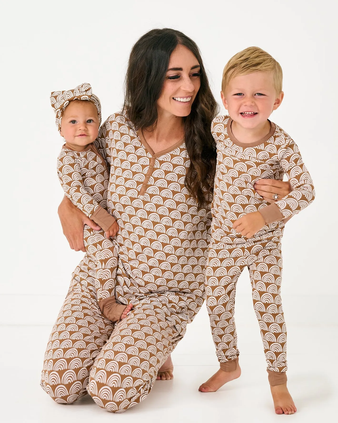 Two-Piece Pj Sets|Two-Piece Pj Sets<Little Sleepies Two-Piece Pajama Set Rust Rainbows