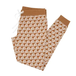 Mommy & Me|Mommy & Me<Little Sleepies Women's Pajama Pants Rust Rainbows