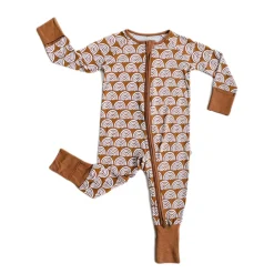 Zippies|Mommy & Me<Little Sleepies Zippy Rust Rainbows