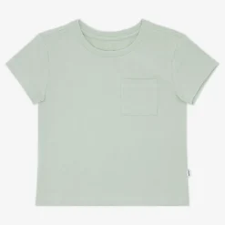 Tops & Tees|Tops & Tees<Little Sleepies Relaxed Pocket Tee Sage Mist