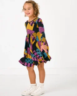 Dresses|Dresses<Little Sleepies Twirl Dress Sally's Patchwork