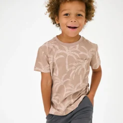 Tops & Tees|Tops & Tees<Little Sleepies Relaxed Pocket Tee Sandy Palms