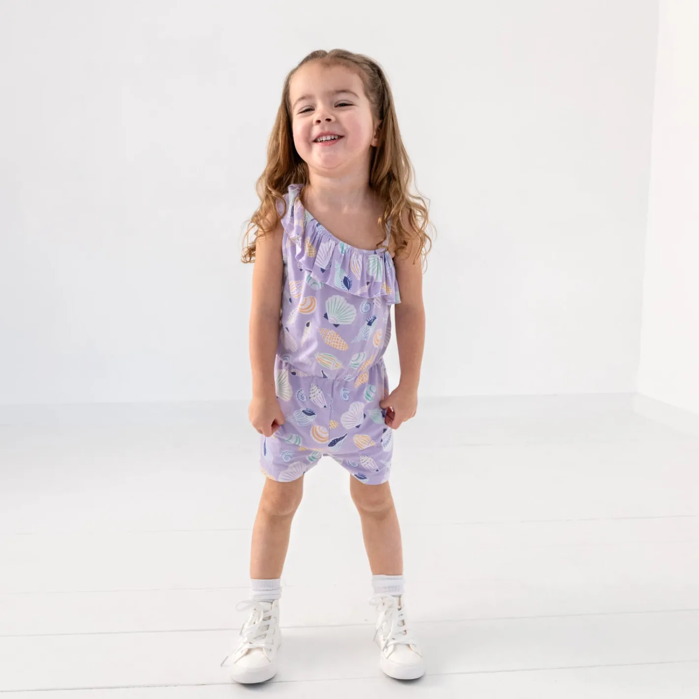 Rompers|Rompers<Little Sleepies Asymmetrical Romper Sandy Treasures