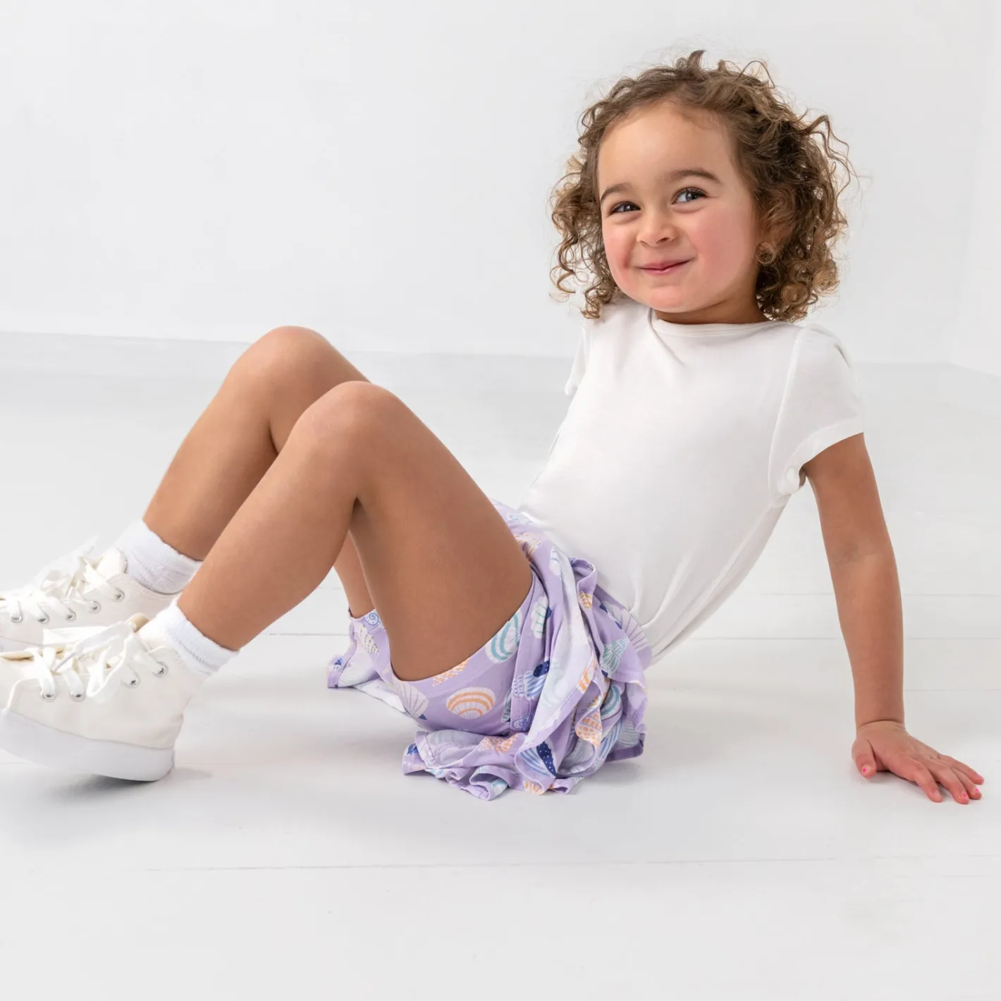 Bottoms|Bottoms<Little Sleepies Ruffle Skort Sandy Treasures