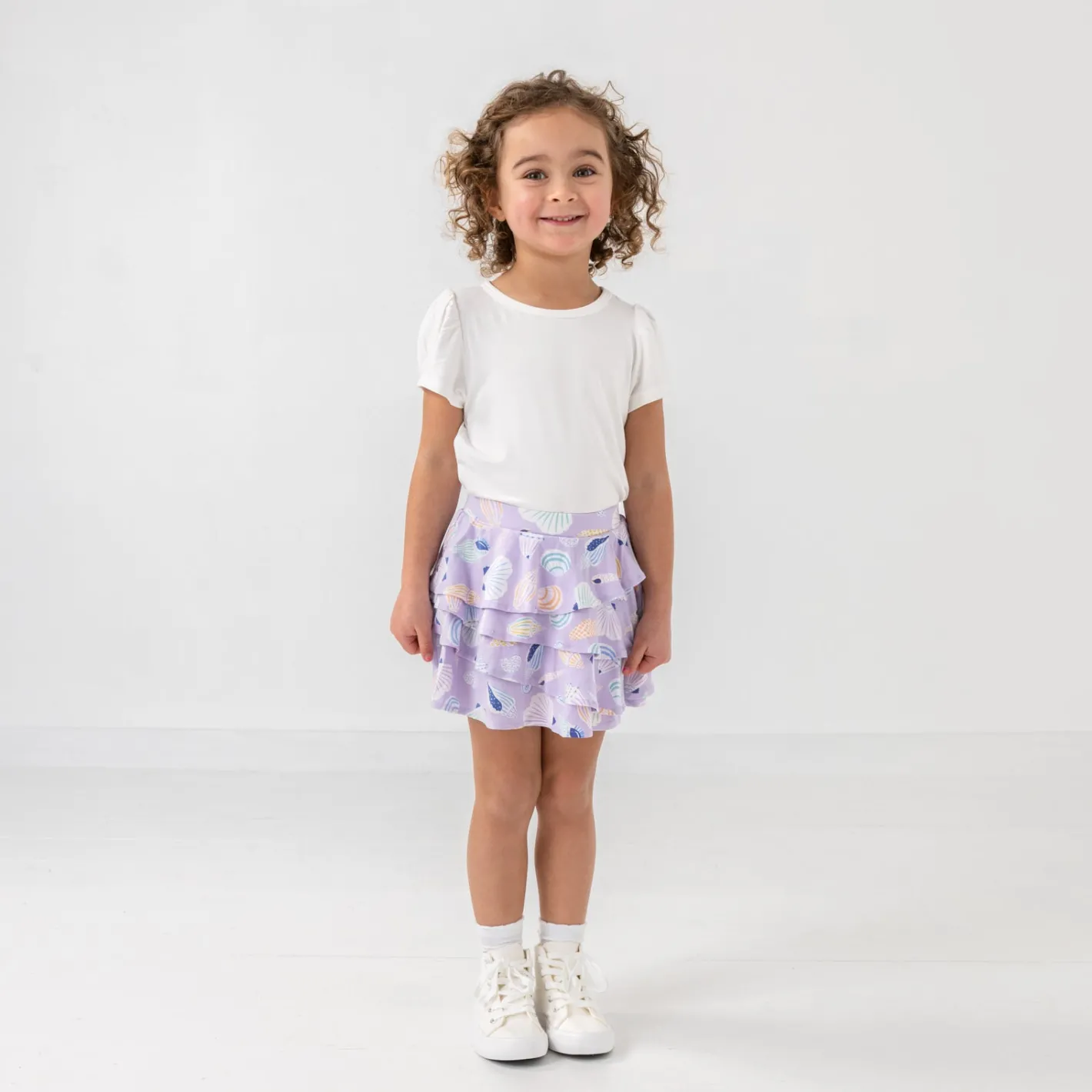 Bottoms|Bottoms<Little Sleepies Ruffle Skort Sandy Treasures