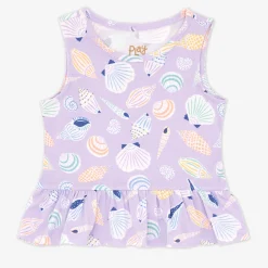 Tops & Tees|Tops & Tees<Little Sleepies Peplum Tank Sandy Treasures