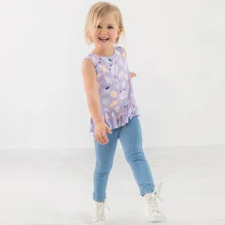 Tops & Tees|Tops & Tees<Little Sleepies Peplum Tank Sandy Treasures