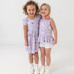 Tops & Tees|Tops & Tees<Little Sleepies Peplum Tank Sandy Treasures