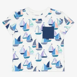 Tops & Tees|Tops & Tees<Little Sleepies Relaxed Pocket Tee Seas The Day