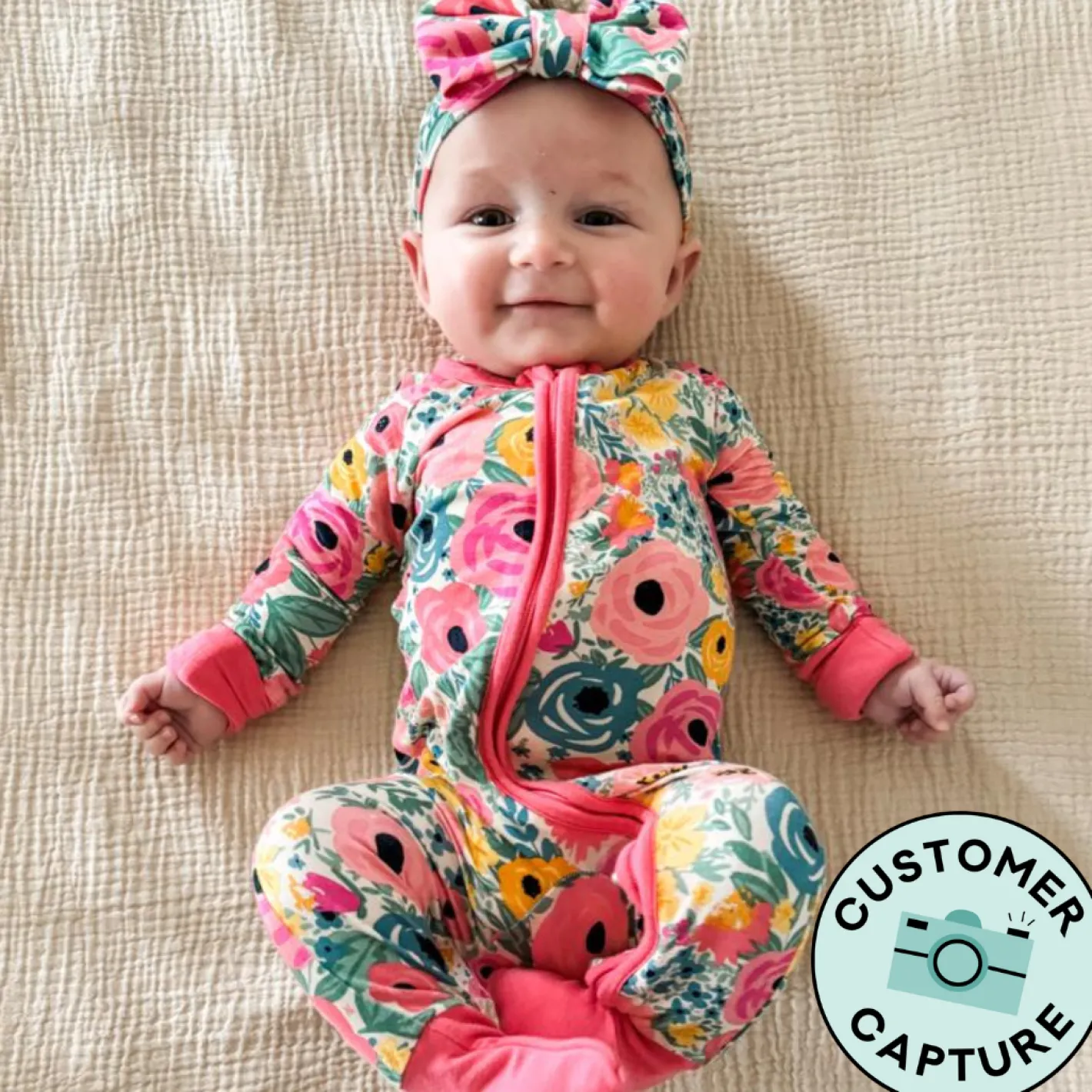 Zippies|Mommy & Me<Little Sleepies Zippy Secret Garden