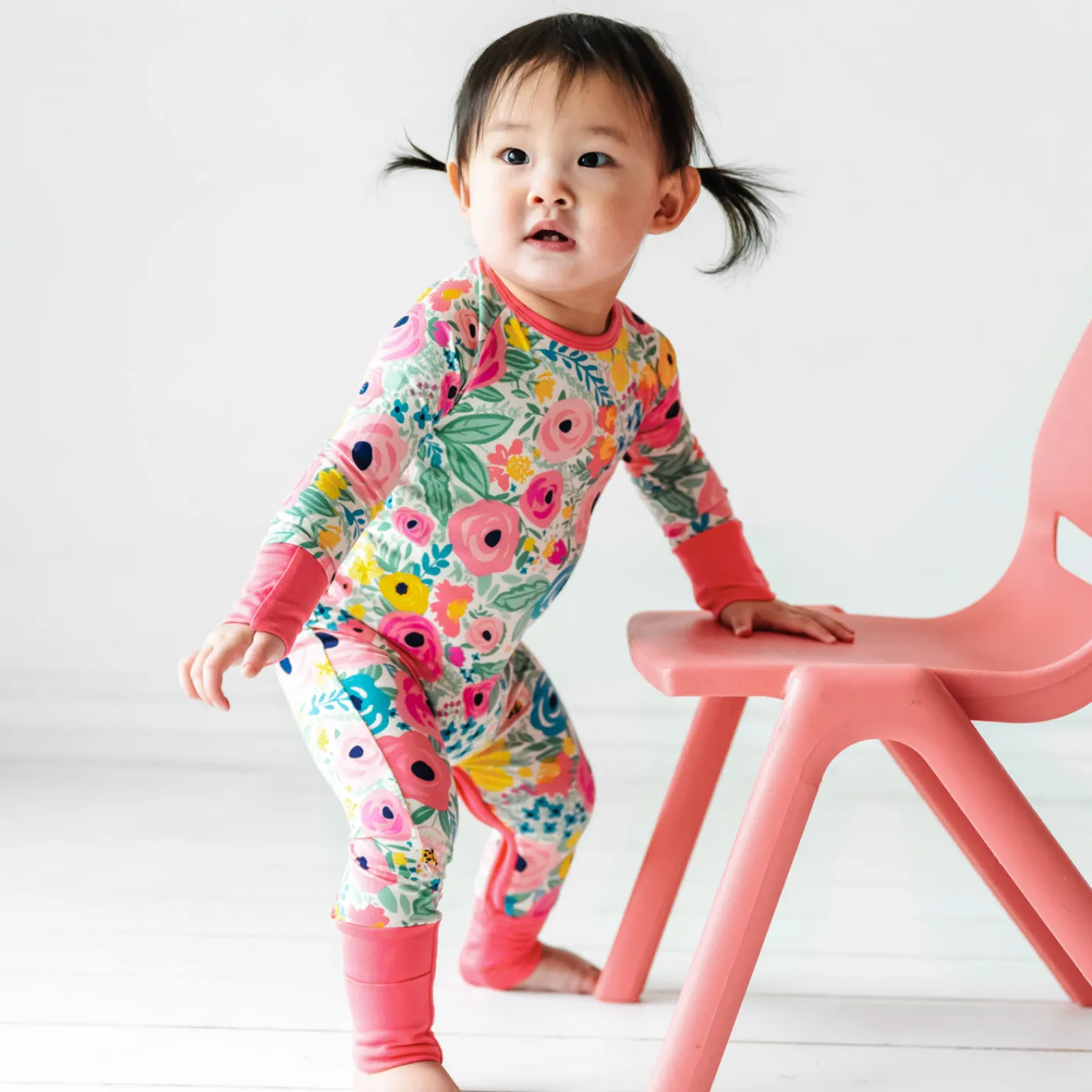 Zippies|Mommy & Me<Little Sleepies Crescent Zippy Secret Garden