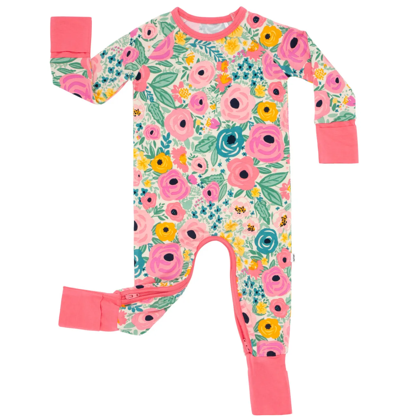 Zippies|Mommy & Me<Little Sleepies Crescent Zippy Secret Garden