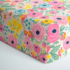 Sheets<Little Sleepies Fitted Crib Sheet Secret Garden