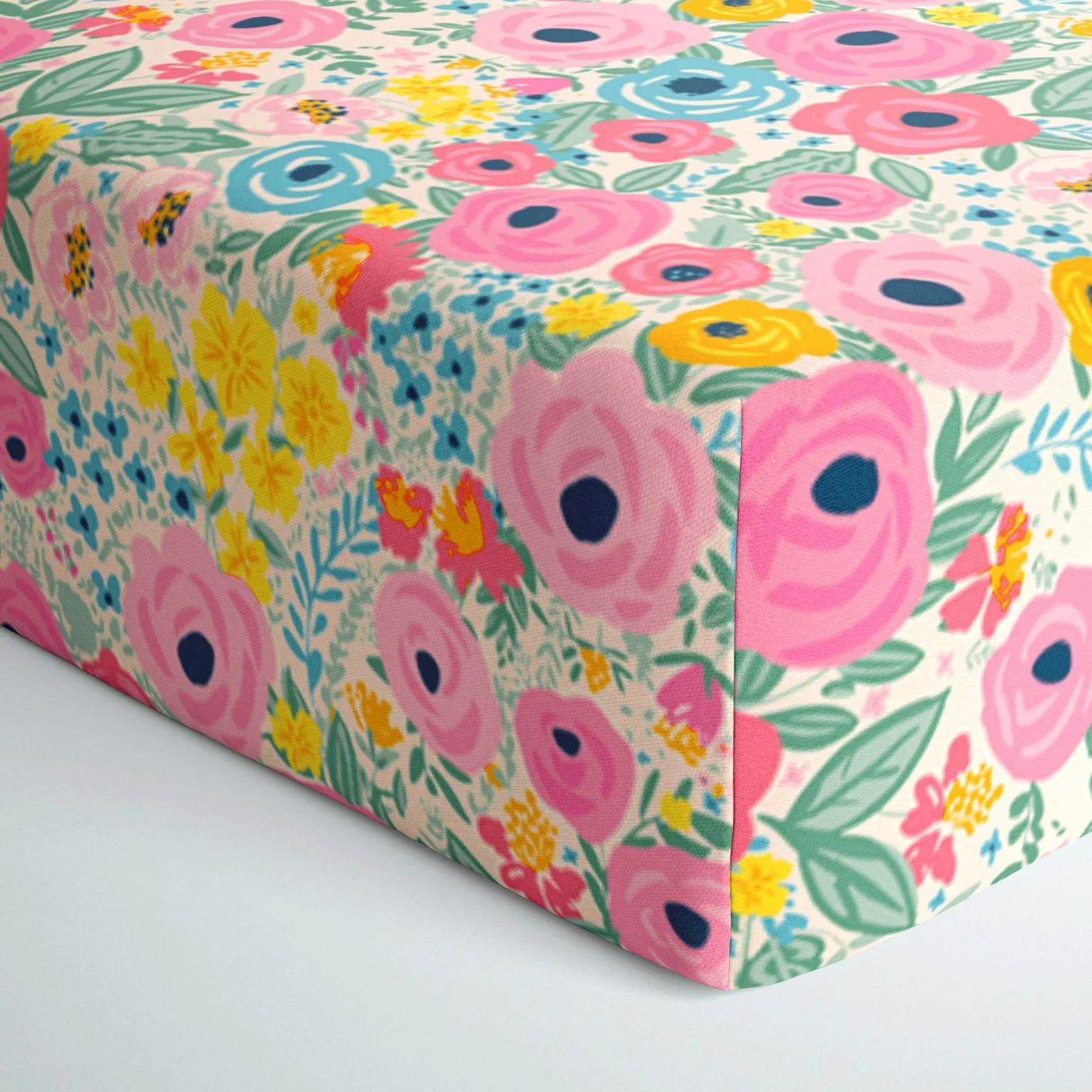 Sheets<Little Sleepies Fitted Crib Sheet Secret Garden