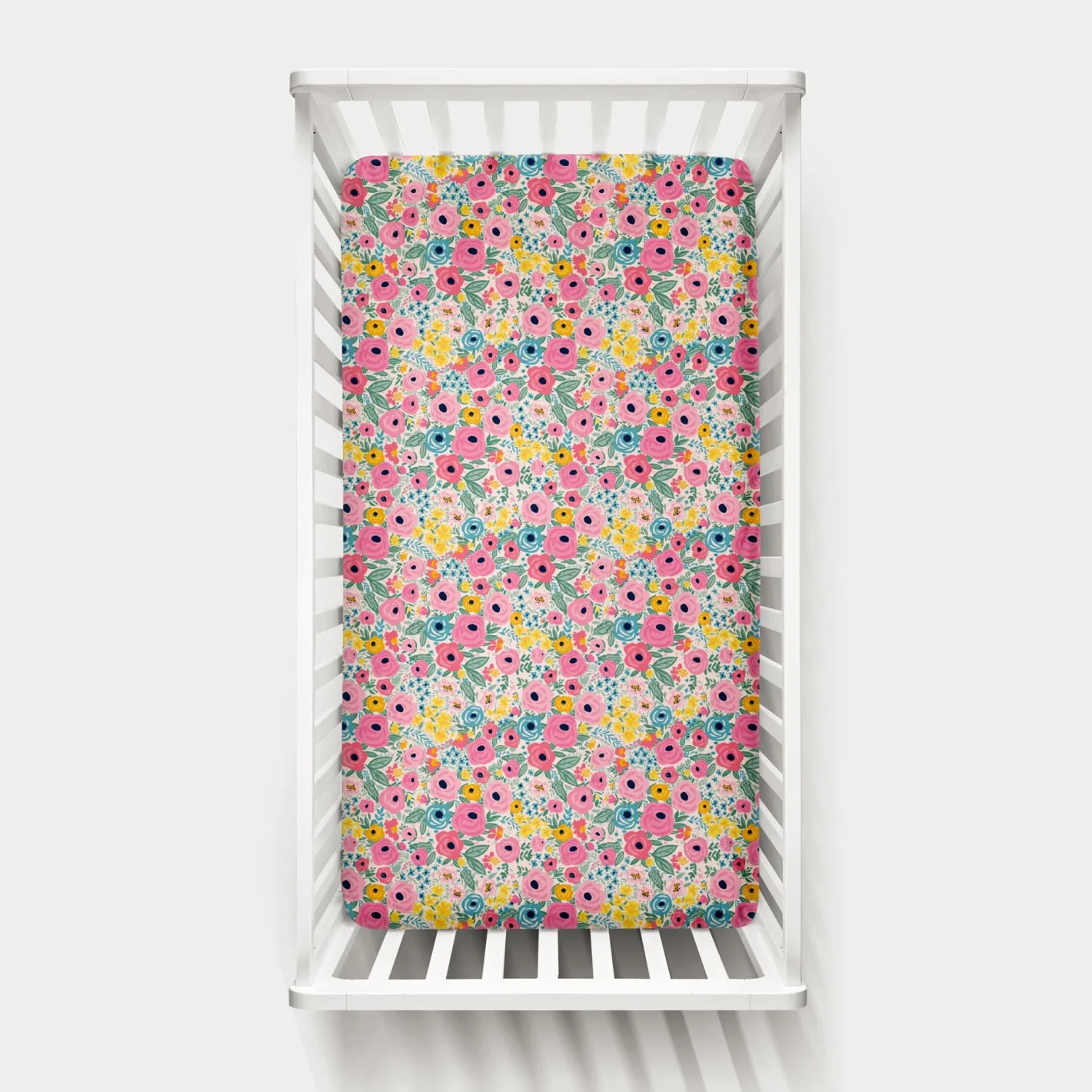 Sheets<Little Sleepies Fitted Crib Sheet Secret Garden