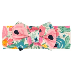 Hats & Headbands<Little Sleepies Luxe Bow Headband Secret Garden