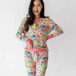 Mommy & Me|Mommy & Me<Little Sleepies Women's Pajama Top Secret Garden