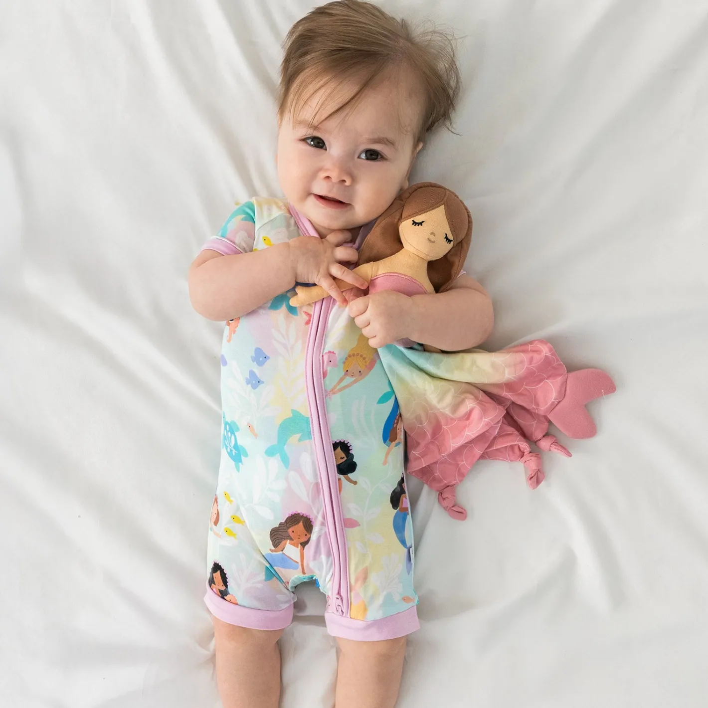 Sleepyhead Loveys<Little Sleepies Serena the Mermaid Sleepyhead Lovey