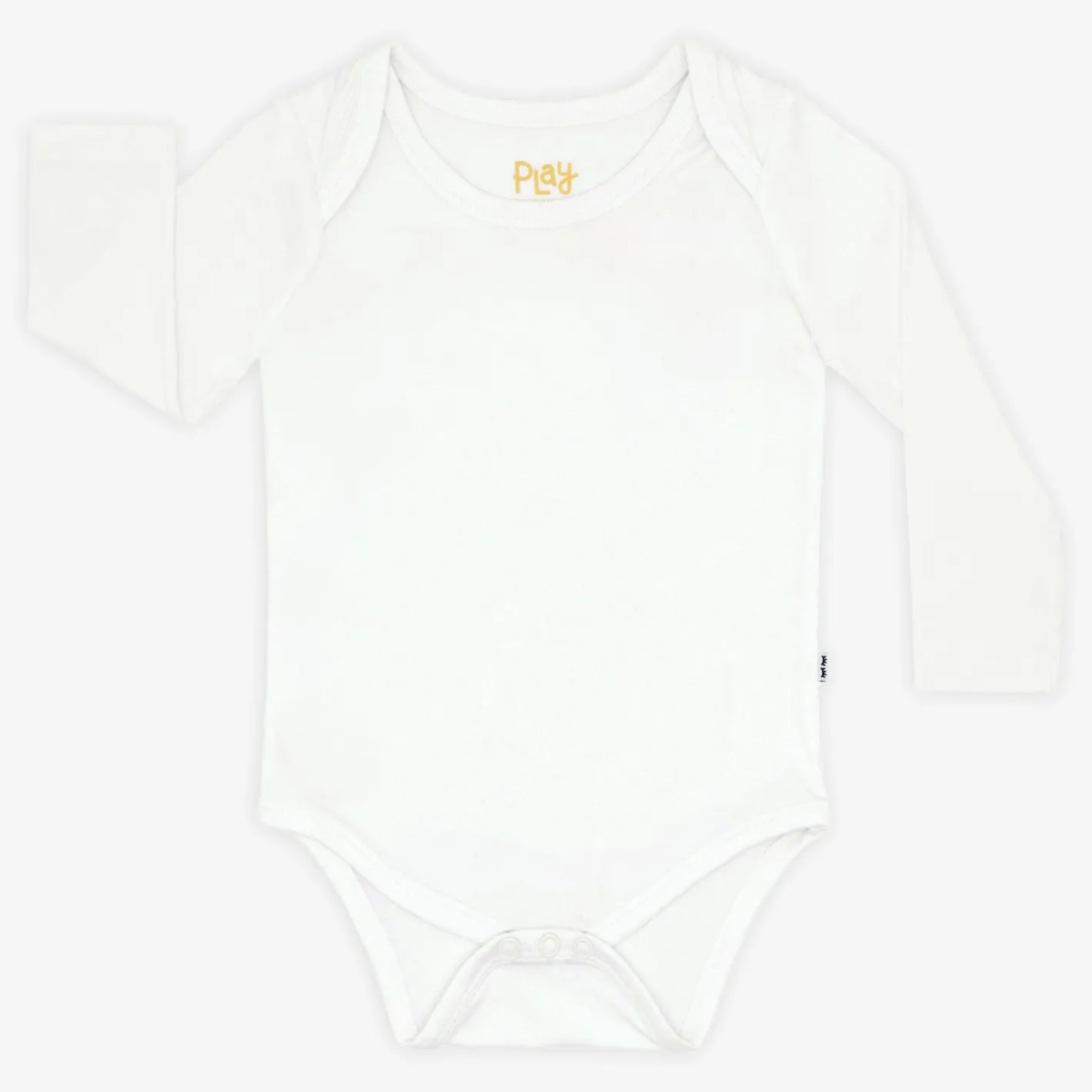 Bamboo Baby Clothes|Everyday Essentials<Little Sleepies Bodysuit Soft White