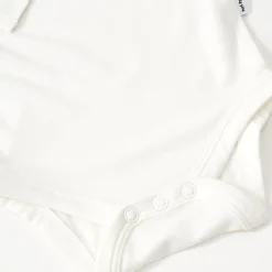 Bamboo Baby Clothes|Everyday Essentials<Little Sleepies Bodysuit Soft White
