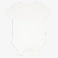 Bamboo Baby Clothes|Everyday Essentials<Little Sleepies Bodysuit Soft White