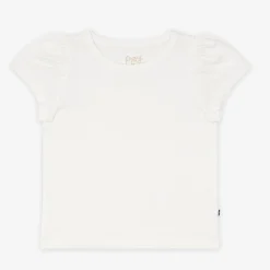 Everyday Essentials|Everyday Essentials<Little Sleepies Puff Sleeve Tee Soft White