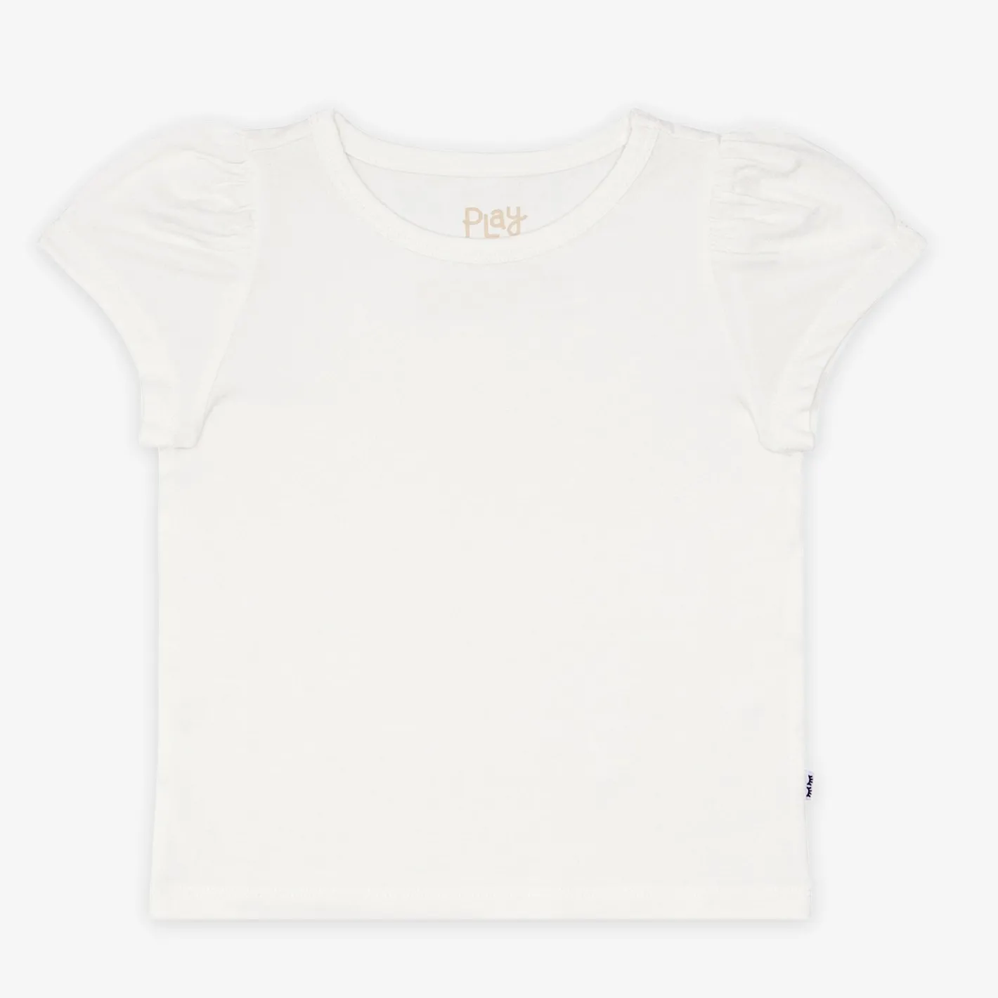 Everyday Essentials|Everyday Essentials<Little Sleepies Puff Sleeve Tee Soft White