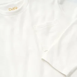 Everyday Essentials|Everyday Essentials<Little Sleepies Relaxed Pocket Tee Soft White