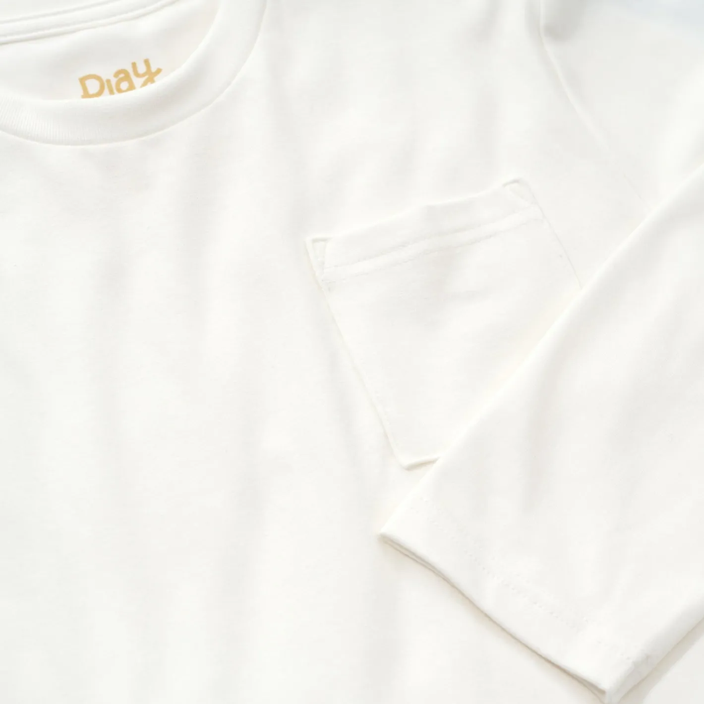 Everyday Essentials|Everyday Essentials<Little Sleepies Relaxed Pocket Tee Soft White