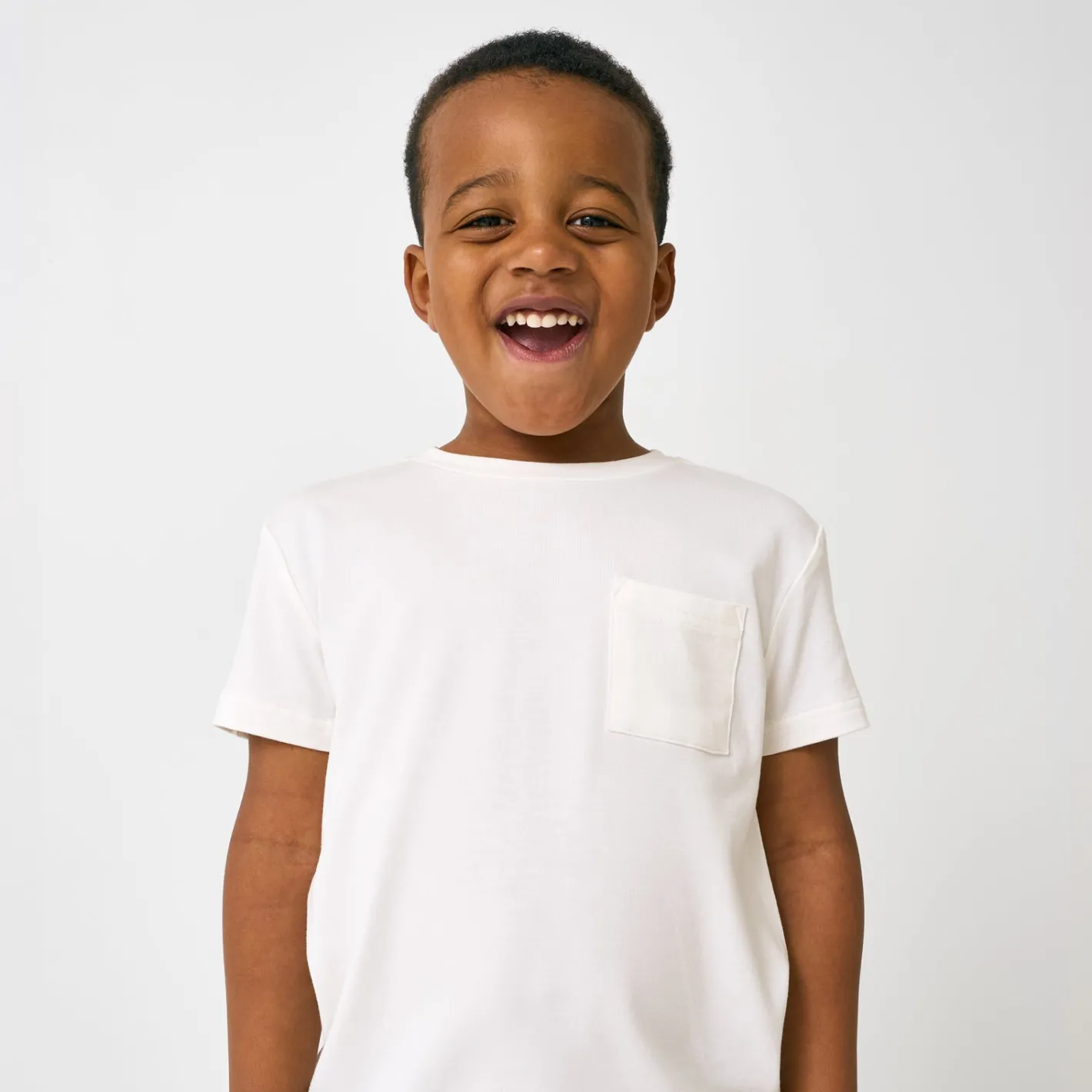 Everyday Essentials|Everyday Essentials<Little Sleepies Relaxed Pocket Tee Soft White