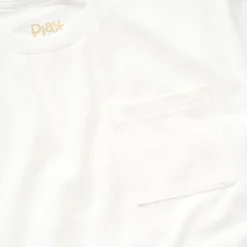 Everyday Essentials|Everyday Essentials<Little Sleepies Relaxed Pocket Tee Soft White