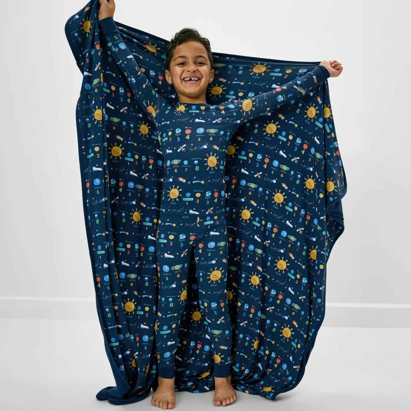 Cloud Blankets|Cloud Blankets<Little Sleepies Large Cloud Blanket® Solar Explorers
