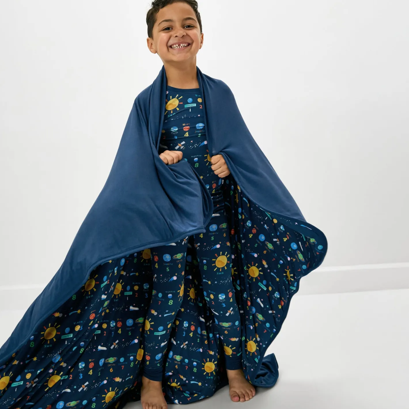 Cloud Blankets|Cloud Blankets<Little Sleepies Large Cloud Blanket® Solar Explorers