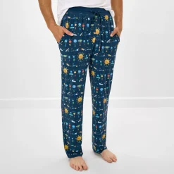 Daddy & Me|Full Family Matching<Little Sleepies Men's Pajama Pants Solar Explorers