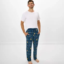 Daddy & Me|Full Family Matching<Little Sleepies Men's Pajama Pants Solar Explorers