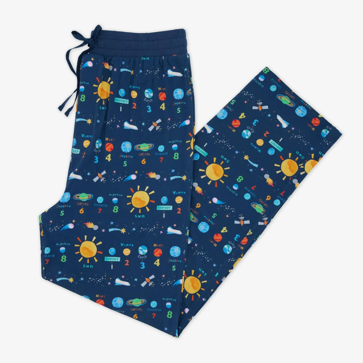 Daddy & Me|Full Family Matching<Little Sleepies Men's Pajama Pants Solar Explorers