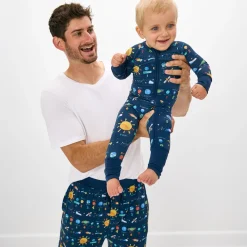 Daddy & Me|Full Family Matching<Little Sleepies Men's Pajama Pants Solar Explorers