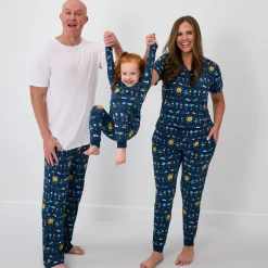 Daddy & Me|Full Family Matching<Little Sleepies Men's Pajama Pants Solar Explorers