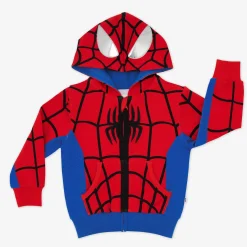 Tops & Tees|Tops & Tees<Little Sleepies Zip Hoodie Spider-Man