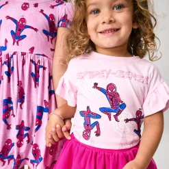 Tops & Tees|Tops & Tees<Little Sleepies Flutter Tee Spidey Sense