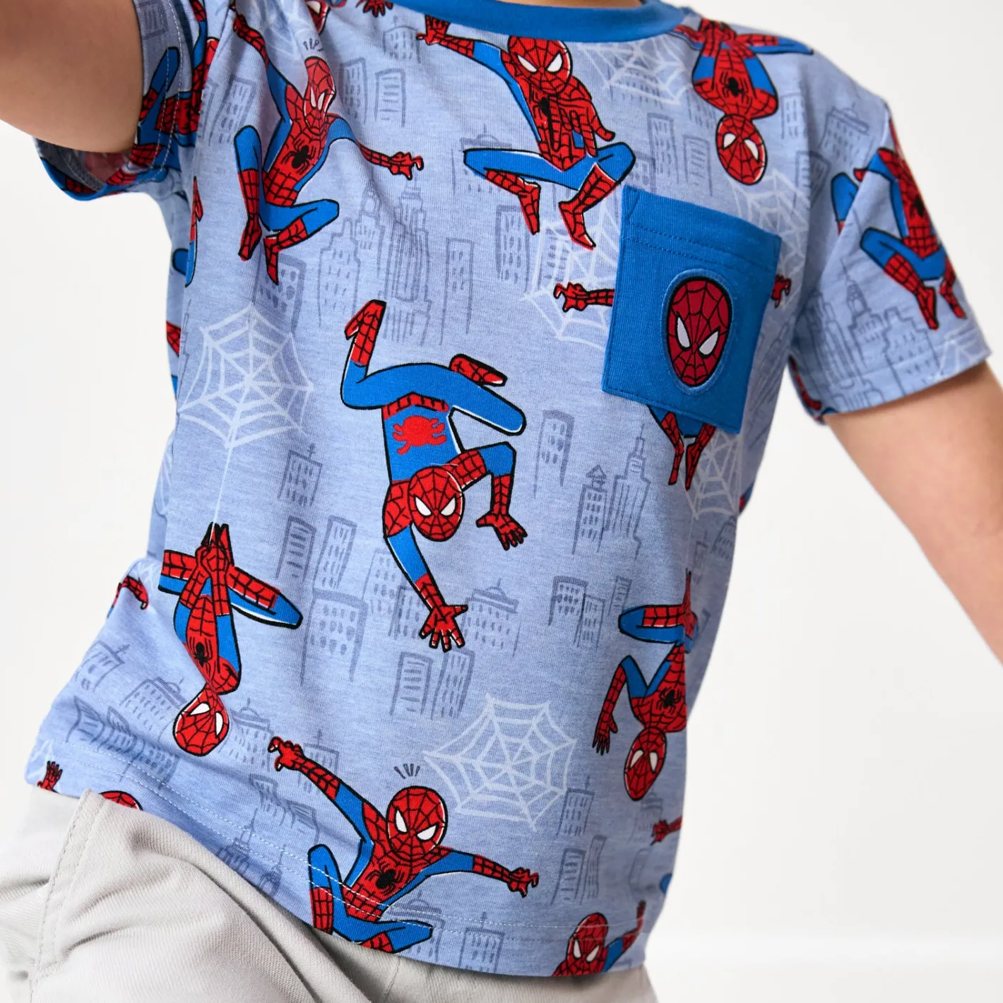 Tops & Tees|Tops & Tees<Little Sleepies Relaxed Pocket Tee Spidey Sense