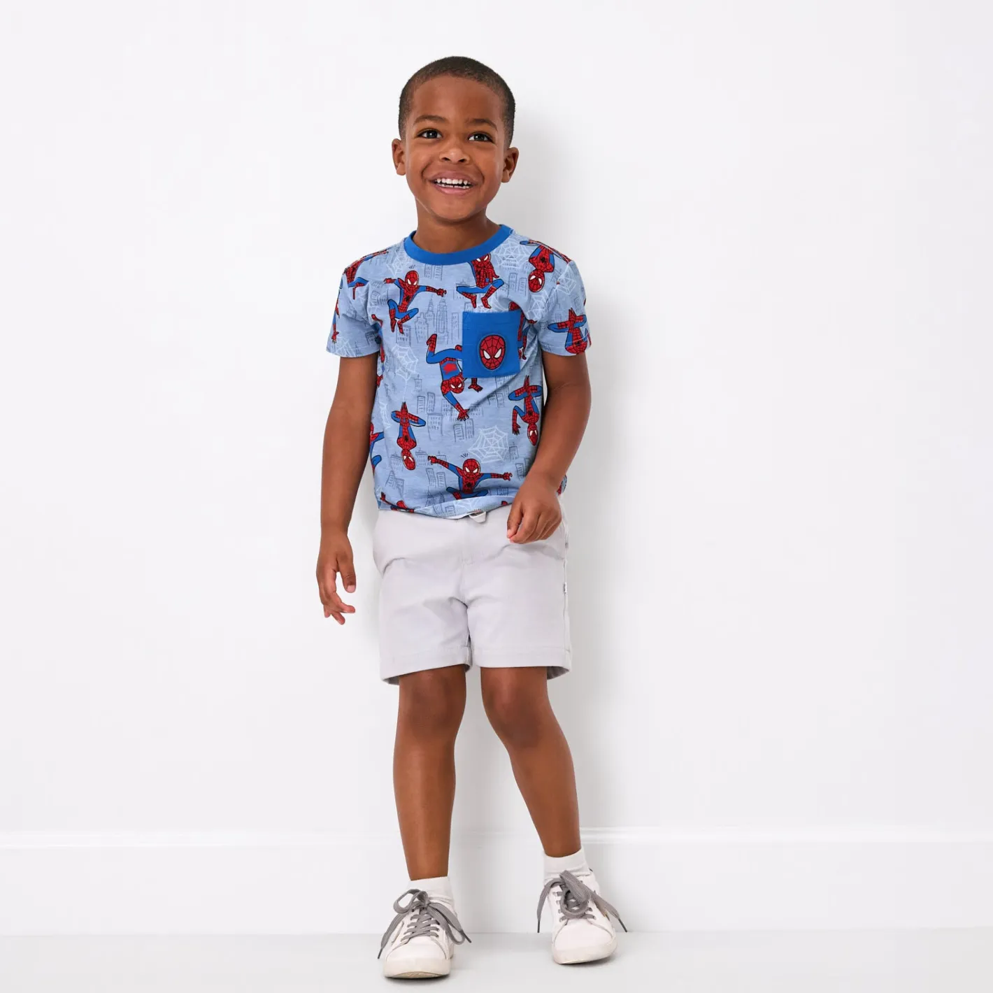 Tops & Tees|Tops & Tees<Little Sleepies Relaxed Pocket Tee Spidey Sense