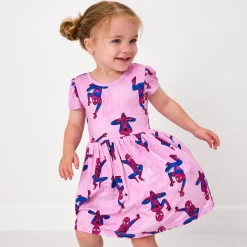 Dresses|Dresses<Little Sleepies Skater Dress Spidey Sense