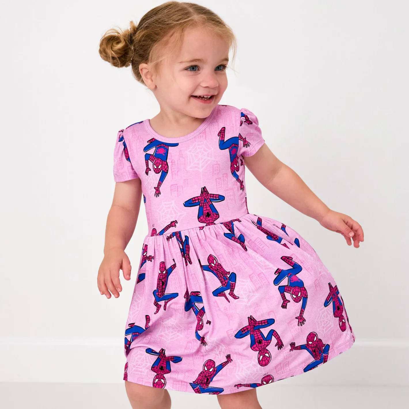 Dresses|Dresses<Little Sleepies Skater Dress Spidey Sense