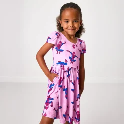 Dresses|Dresses<Little Sleepies Skater Dress Spidey Sense