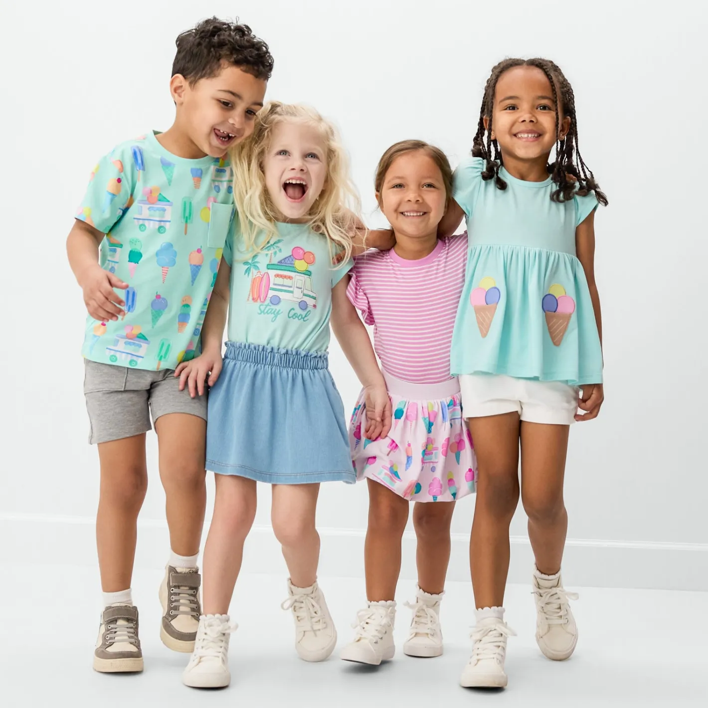 Tops & Tees|Tops & Tees<Little Sleepies Puff Sleeve Tee Stay Cool