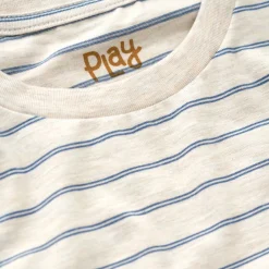 Everyday Essentials|Everyday Essentials<Little Sleepies Relaxed Tee Stone Stripes